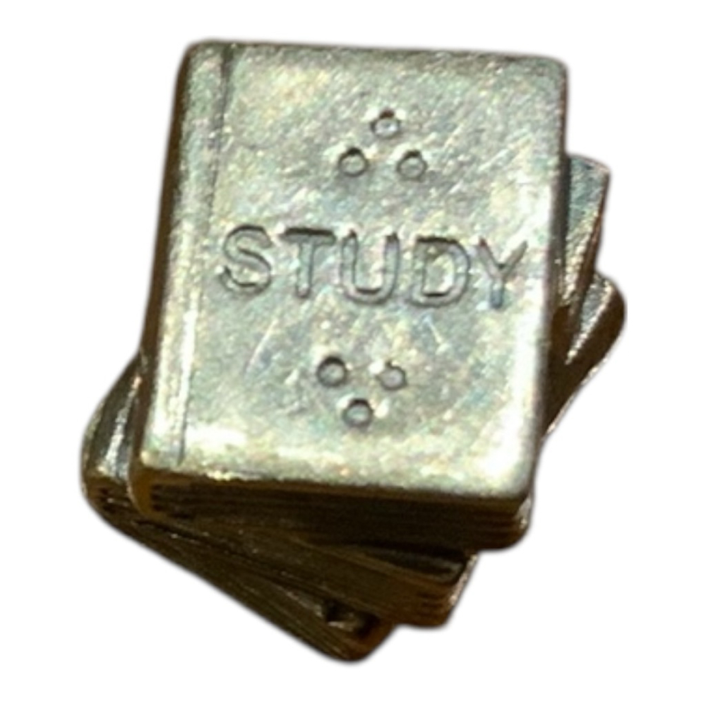 Pandora Silver Owl Bead Education Study Books Charm